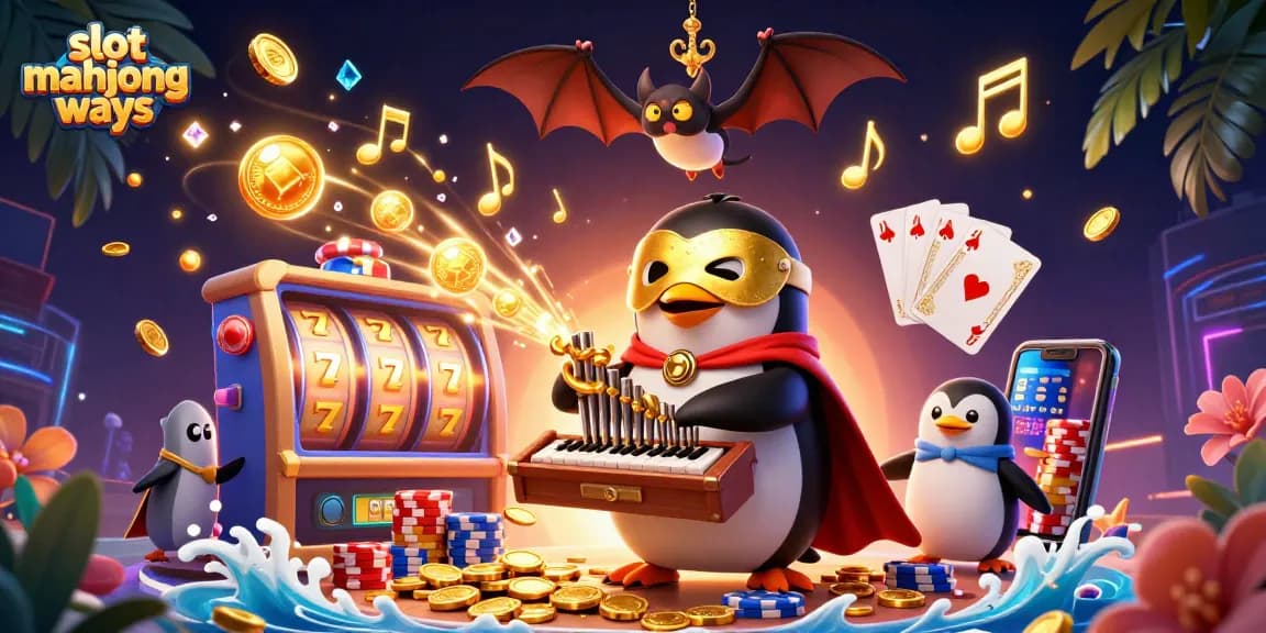 Experience the excitement of slot mahjong ways with vibrant characters and dynamic casino elements.