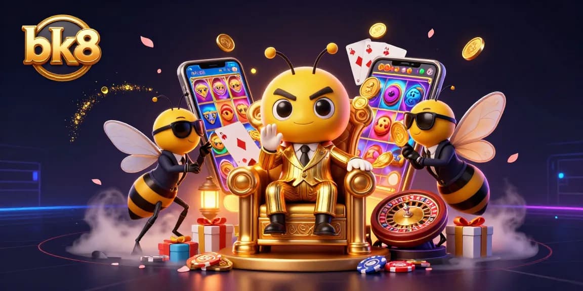 Experience the thrill of bk8 casino gaming with vibrant 3D characters and immersive gaming elements.