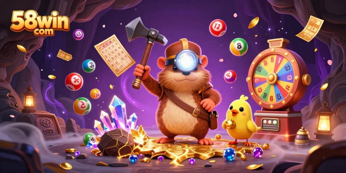 Engage in thrilling games at 58win com, where colorful lottery balls and prizes abound!