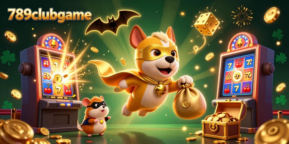 Engage in thrilling gaming with the 789clubgame experience, showcasing exciting slot machines and vibrant characters.