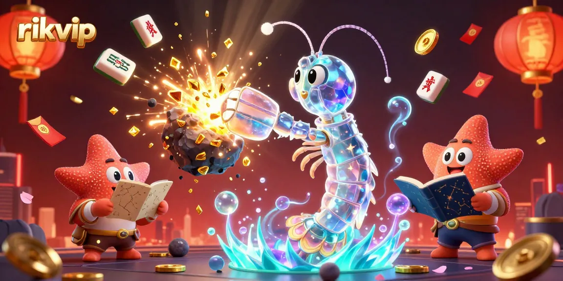 Engage in thrilling gameplay on rikvip as the galactic samurai battles for gems and coins.