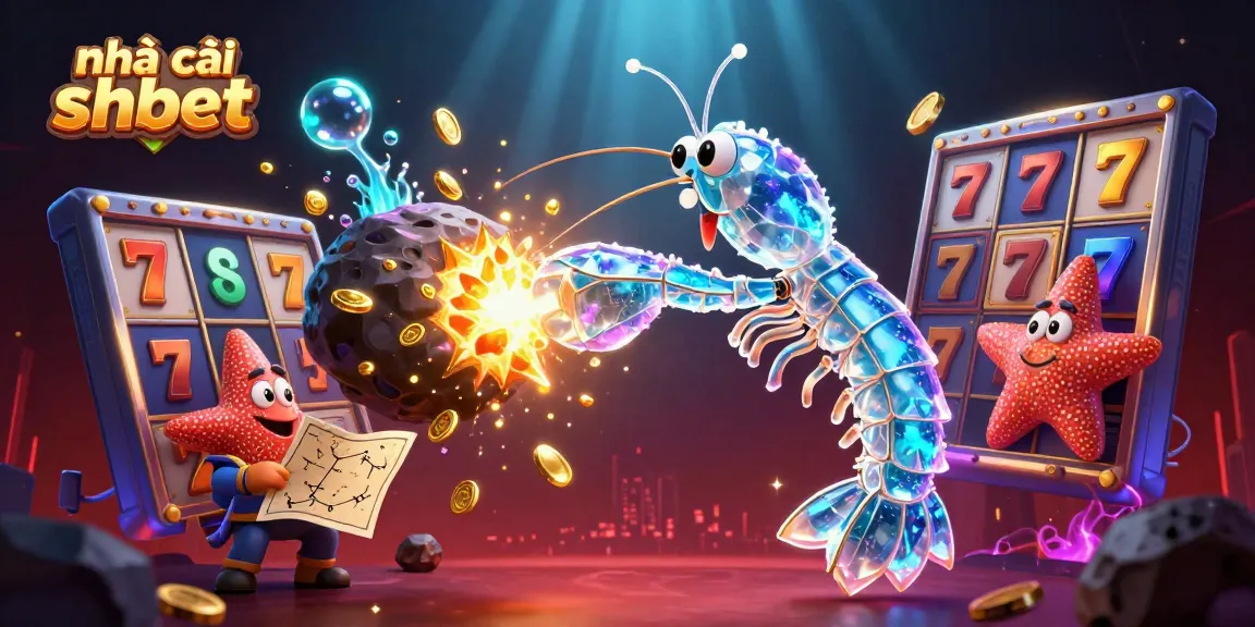 Experience thrilling gaming with nhà cái shbet as a galactic samurai battles for fortune amidst iconic casino elements.