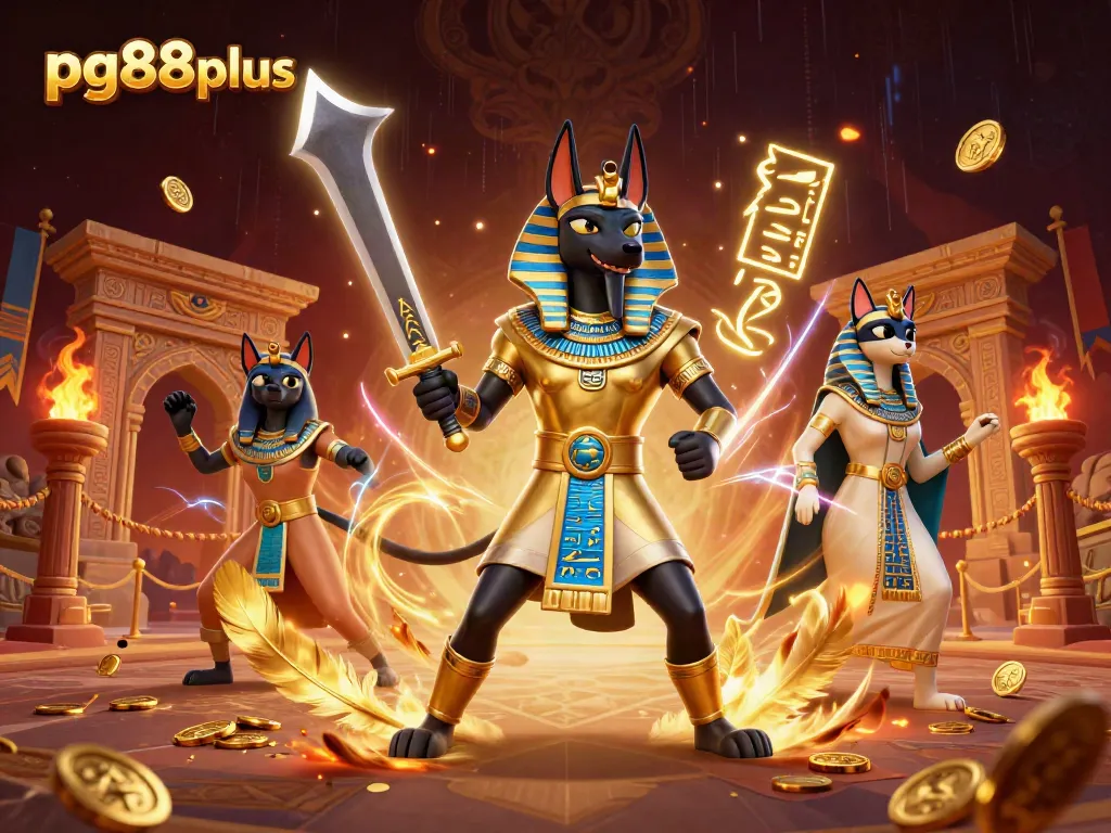 Engage with pg88plus for thrilling ancient Egyptian-themed casino adventures featuring Anubis and Bastet.