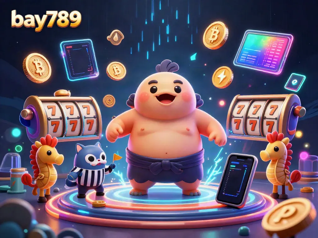 Experience bay789 thrills with a flamboyant fugu in a casino-themed underwater ring.
