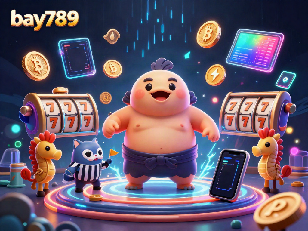 Experience bay789 thrills with a flamboyant fugu in a casino-themed underwater ring.