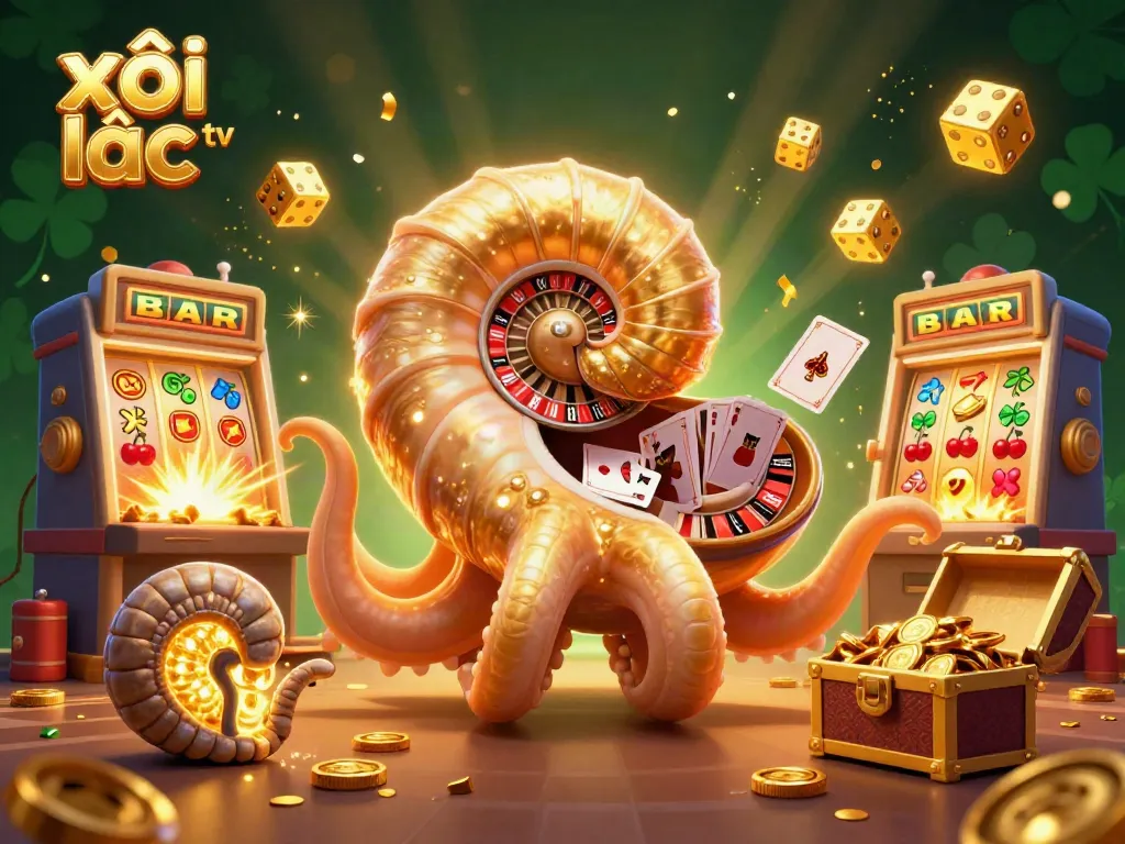Engage with xôi lạc tv showcasing immersive 3D entertainment through vibrant casino elements.